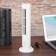 Tower Fan For Bedroom, Cooling Home Mechanical Control 3 Speeds Black With remote control