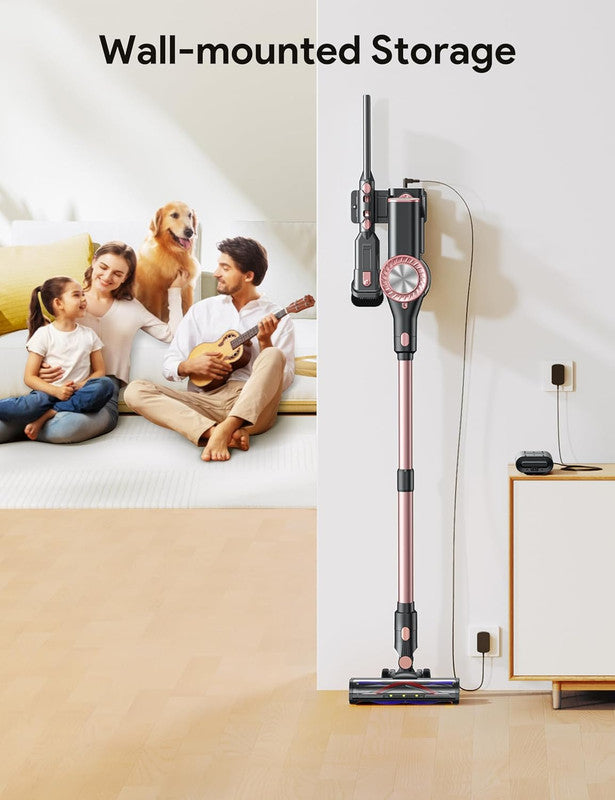 8 in 1 Stick Vacuum Cleaner with Powerful Suction,Cordless Vacuum Cleaner,Versatile for Home, Carpet, Hard Floor, Pet Hair
