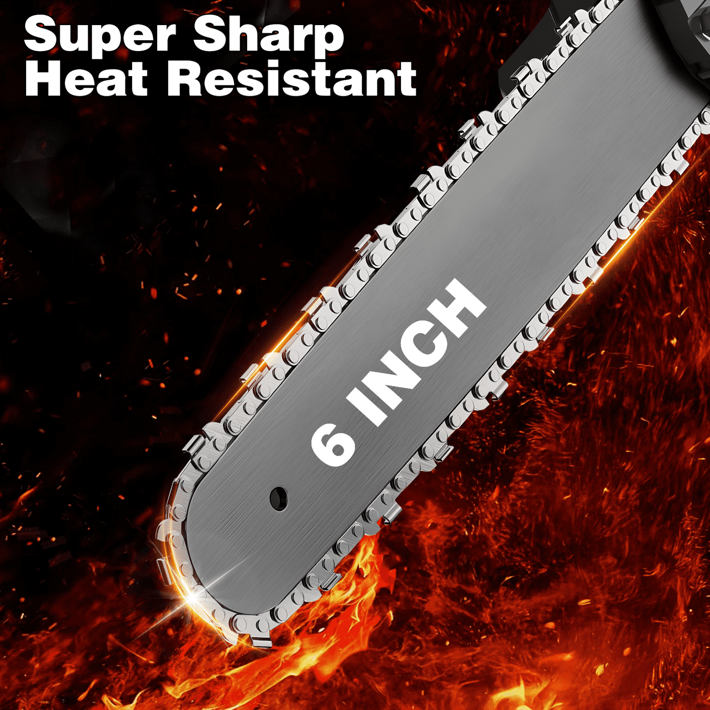 Kailwokk Mini Chainsaw 6-inch, Handheld Chainsaw Pruning Men Women Gifts for Wood Cutting