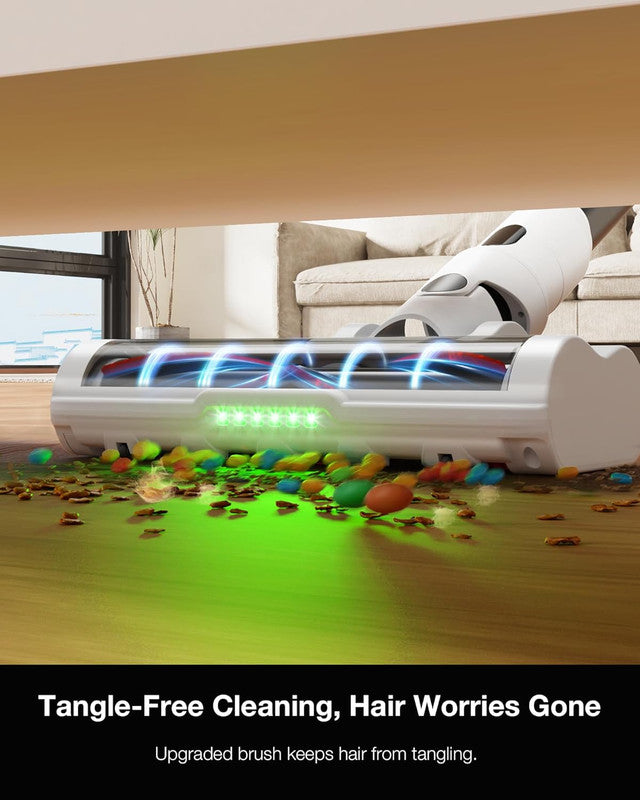 Cordless Vacuum Cleaners for Home Rechargeable,8 in 1 Stick Vacuum Cleaner with Powerful Suction,Versatile for Home, Carpet, Hard Floor, Pet Hair