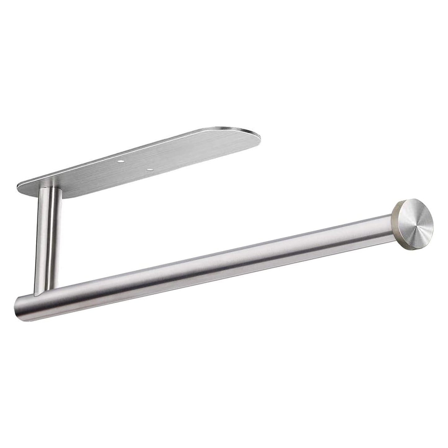 TORIO Rustproof Stainless Steel Paper Towel Holder,Self-Adhesive & Screw Mount, Modern Design for Kitchen & Bathroom