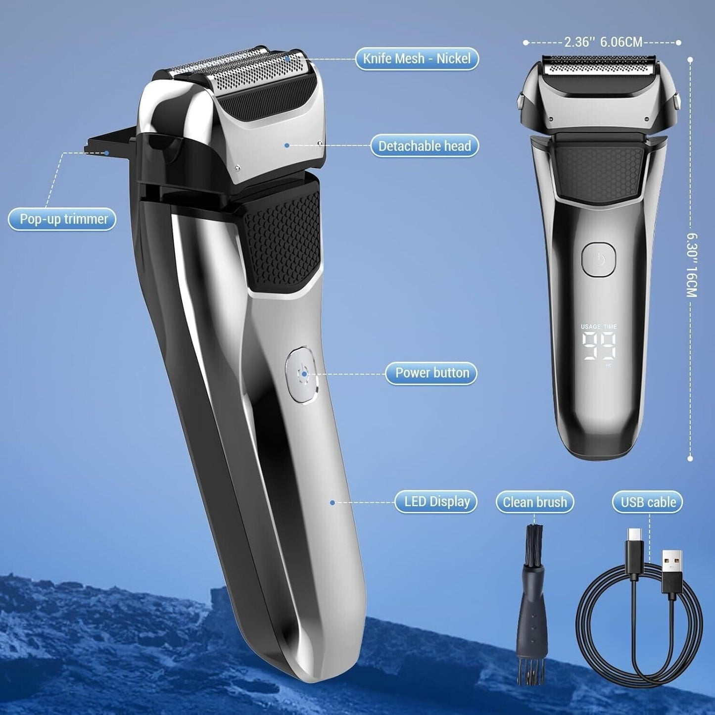 Electric Razor for Men