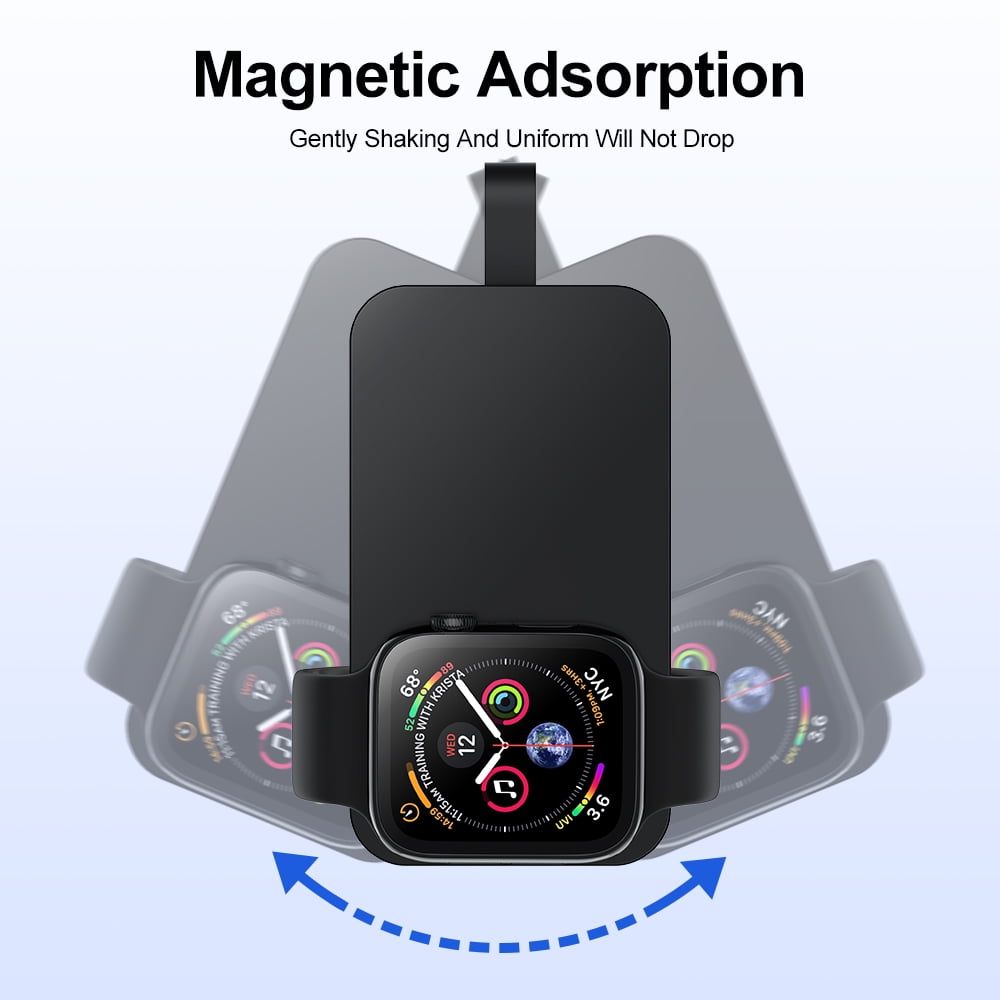 Portable Wireless Charger for Apple Watch - ETEPEHI Wireless Magnetic iWatch Charger for Apple Watch Series 10/9/8/7/6/5/4/3/2/SE/UItra 2/Ultra, 2500mAh Power Bank for Travel