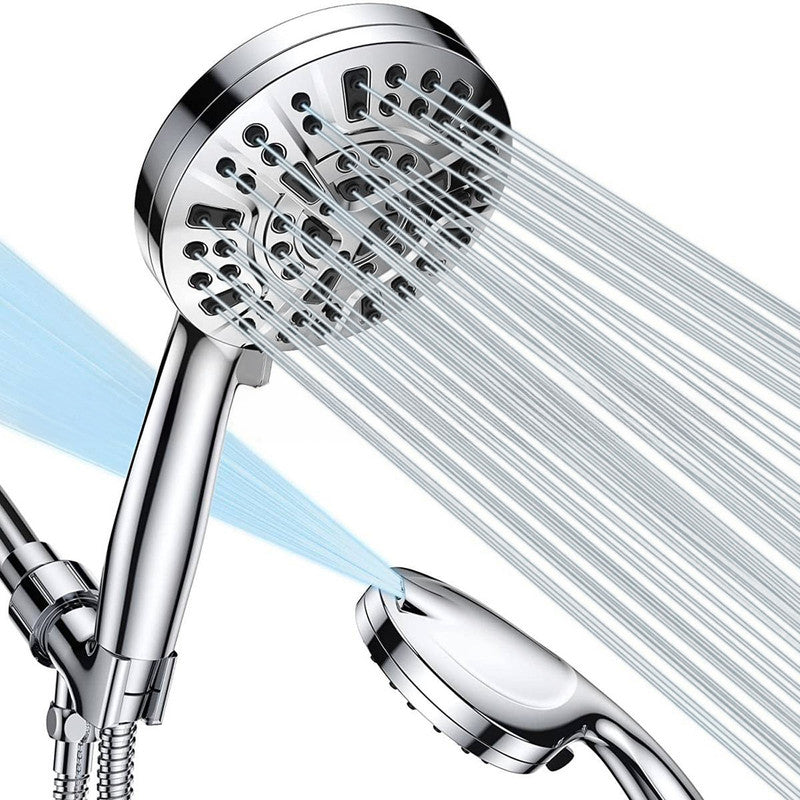 ATUPEN Shower Head with Handheld, High Pressure 10 Modes with 59" Stainless Steel Hose Adjustable Holder