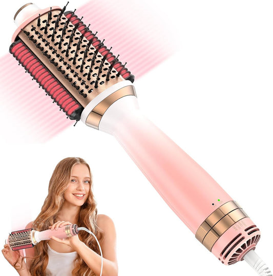 Professional Blow Dryer Brush, Hair Dryer Brush for Home, 5 in 1 Hot Air Brush with Negative Ion