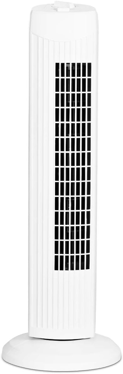 ATUPEN Smart Tower Fan for Bedroom, 26ft/s High-Speed 40" Standing Fan, 5 Speeds 4 Modes, Quiet 90° Bladeless Oscillating Fan with Remote, 12H Timer, Touch Control