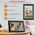 Frameo 10.1" WiFi Digital Picture Frame, 1280x800 HD IPS Touch Screen Photo Frame Electronic, Share Photos/Videos Instantly via from Anywhere