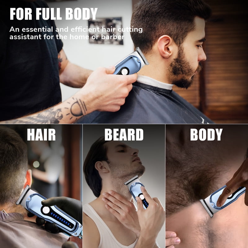 Hair Clippers for Men - Trimmers Set, Rechargeable Electric Shaver, Beard Trimmer