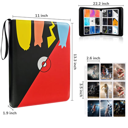 TORIO Card Storage Binder, 720 Capacity, Ideal for Sports Cards, Trading Cards, and Credit Cards