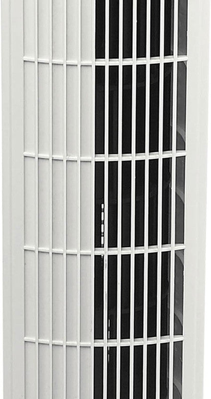 Tower Fan and Space Heater in One for Home with Adjustable Thermostat, Tip-Over Switch, 4 Fan Speeds, 3 Heat Settings and Remote Control, 42 Inches, 1500W