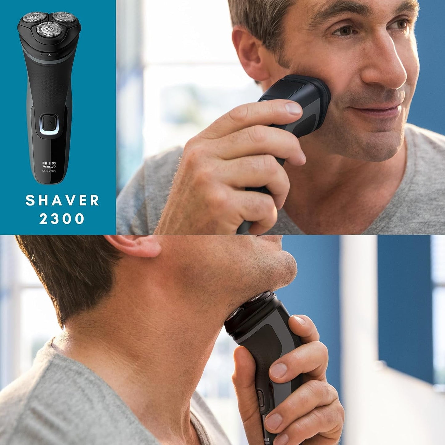 Electric Shaver Trimmer Series Men's Shaver with Blades & pop-up Trimmer