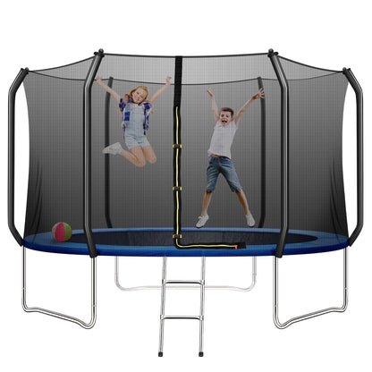 6FT Recreational Kids Trampoline W/Swing Safety Enclosure Indoor/Outdoor Orange