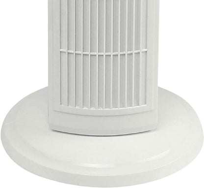 Tower Fan for Home with Adjustable Thermostat, Tip-Over Switch, 4 Fan Speeds, 3 Heat Settings and Remote Control, 42 Inches, 1500W