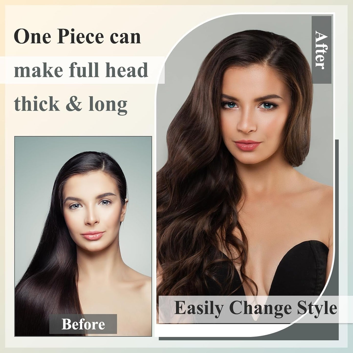 Round Brush Attachment Blow Dryers Attachments, Normal Oval Round Volumizing Brush Styling for Straight, Wavy, Curly, and Coily Hair, Sliver