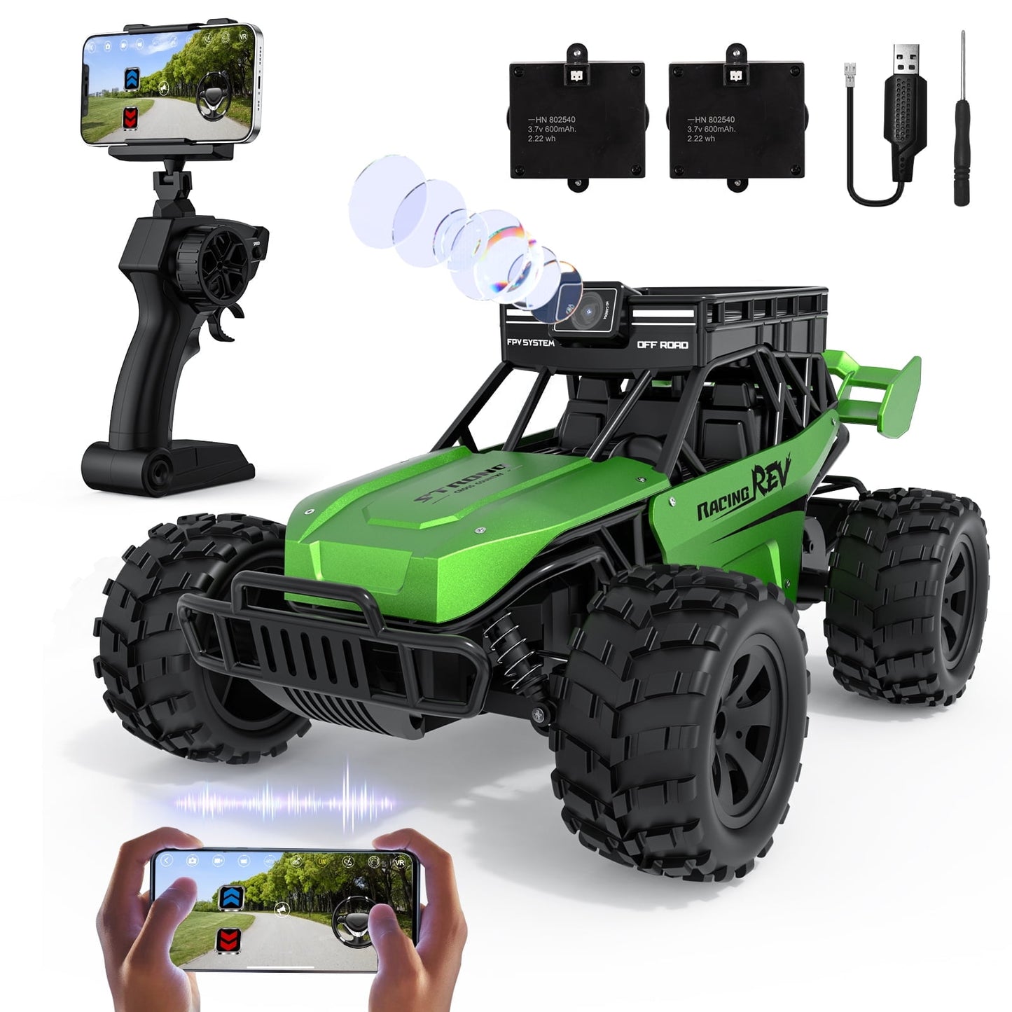 8WD Remote Control Car Robot Toys, 2.4GHz Gesture Sensing RC Stunt Car for Boys Girls Kids 8-12 and up