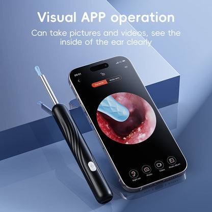 Ear Wax Removal, 1080P Ear Clean Tool with Camera & 6 LED Lights, Wireless Ear Cleaner for iOS & Android