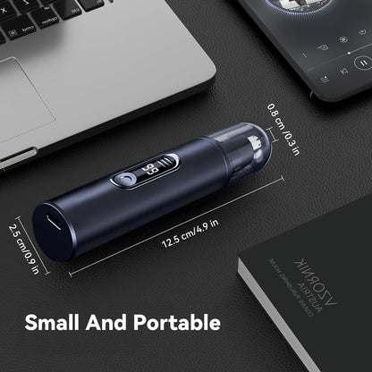 Ear & Nose Hair Trimmer for Men Women: Professional Painless Ear Eyebrow & Facial Hair Trimmer Clipper with Powerful Motor and Dual-Edge Blades, Wet/Dry