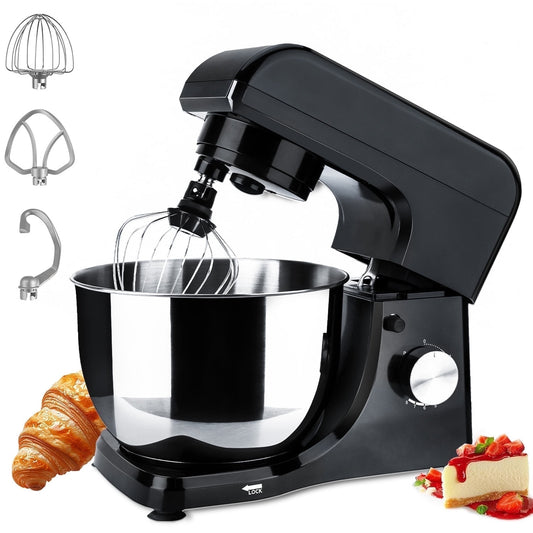5.3Qt Kitchen Stand Mixer, 8 Speeds Electric Mixer for Sugar Frosting, Meringue Frosting, Food Mixer for Baking, Cake