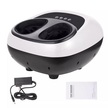 Foot Massager Machine W/heating 3 Strength Level Scraping Rolling Beating gift