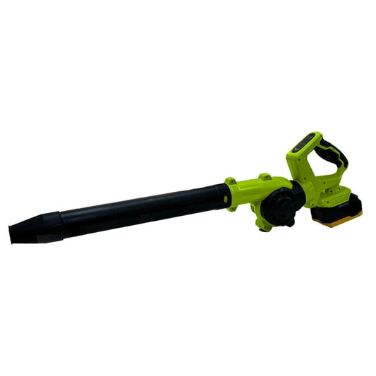 Hurricane Class Electric Leaf Blower, Super Wind Power, Variable Speed Electric Leaf Blower with 2 x 4.0Ah Batteries and Charger, Leaf Debris Cleared Instantly, for Yard, Hallway, Warehouse Cleaning
