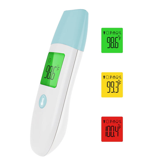 No-Touch Thermometer for Adults and Kids - Digital Baby Thermometer with Fever Alarm & Mute Mode, Forehead Thermometer for Babies, Kids & Elderly