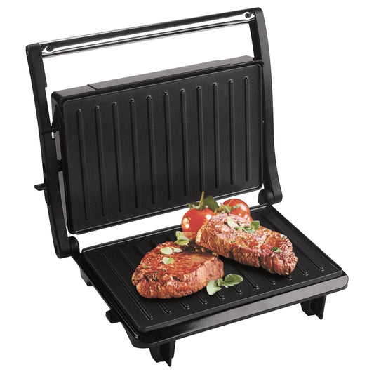 Panini Press Grill,Non-Stick Coated Plates Sandwich Maker,2 Slice Stainless Steel Electric Indoor Grill