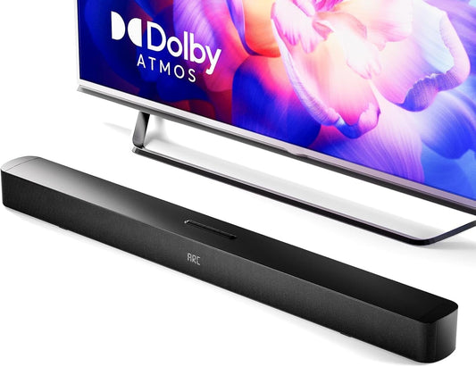 Sound Bar for Smart TV w/Dolby Atmos 2.1 ch 190W 37 inch Surround Sound TV Speaker Home Theater System