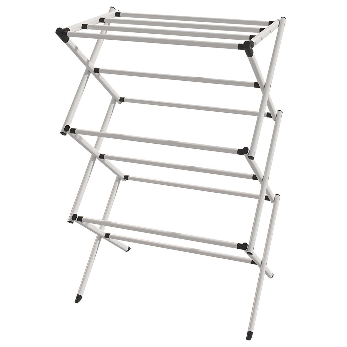 TORIO Foldable Clothes Drying Rack, Space-Saving, Durable, Adjustable, Ideal for Apartments & Dorms