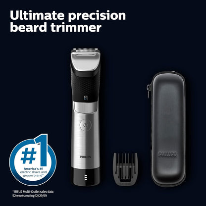 Ultimate Precision Beard and Hair Trimmer with Beard Sense Technology for an Even Trim