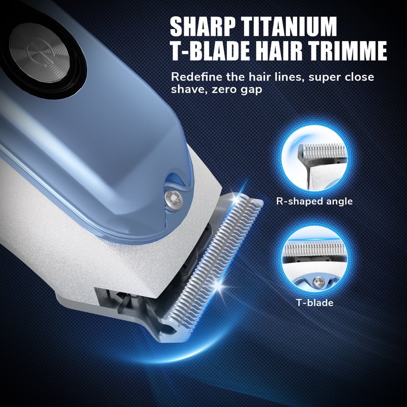 Hair Clippers for Men - Trimmers Set, Rechargeable Electric Shaver, Beard Trimmer