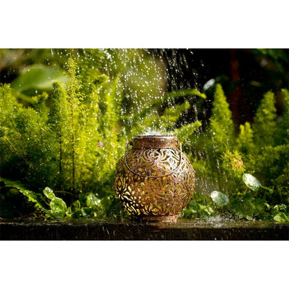 Outdoor Solar Hanging Lantern Lights, Christmas Decorations Gift for Women Garden Decor Patio Lawn Yard
