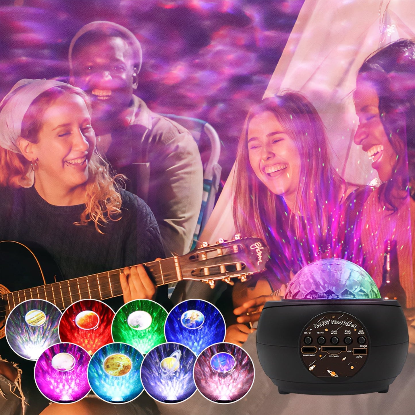 Galaxy Projector, Star Projector Galaxy Light, Night Light for Kids, Nebula Ceiling LED Lamp with Timer and Remote, Gifts for Birthdays