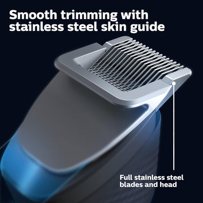 Ultimate Precision Beard and Hair Trimmer with Beard Sense Technology for an Even Trim