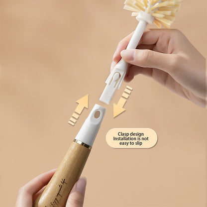 Torio Multipurpose Kitchen Cleaning Brush Set, Scratch-Free Oil Removal Brush for Pots, Stovetops, Dishes, Cookware