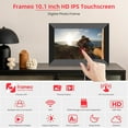 Torio WiFi Digital Picture Frame, 10.1" Digital Photo Frame Built-in 32 GB Memory with IPS Touchscreen Share Instant Photo from Anywhere Best Gift Choice