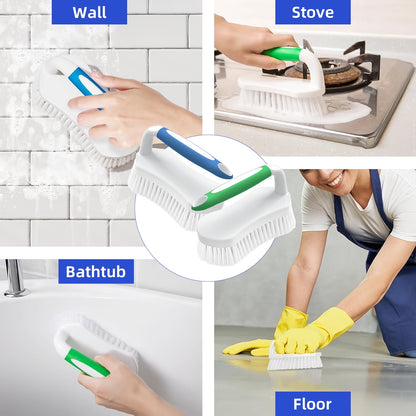 TORIO Heavy Duty Scrub Brush, Multi-Purpose Cleaning Brush for Kitchen, Bathroom & Floor