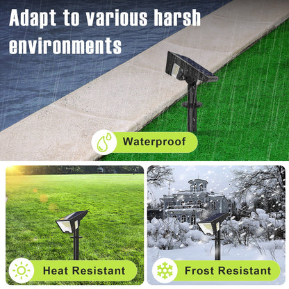 Solar Outdoor Lights, LED Solar Lights Outdoor Waterproof, Solar Walkway Lights Maintain 10 Hours of Lighting for Your Garden, Landscape, Path, Yard, Patio
