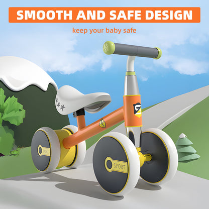 Baby Balance Bike Toys for 1 Year Old Boy Gifts, 10-36 Month Toddler Ride On Toys for Boys & Girls